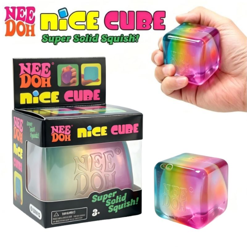 Fidget Cube Original - 쉴링 니도 레인보우 큐브 스퀴시 블라인드
