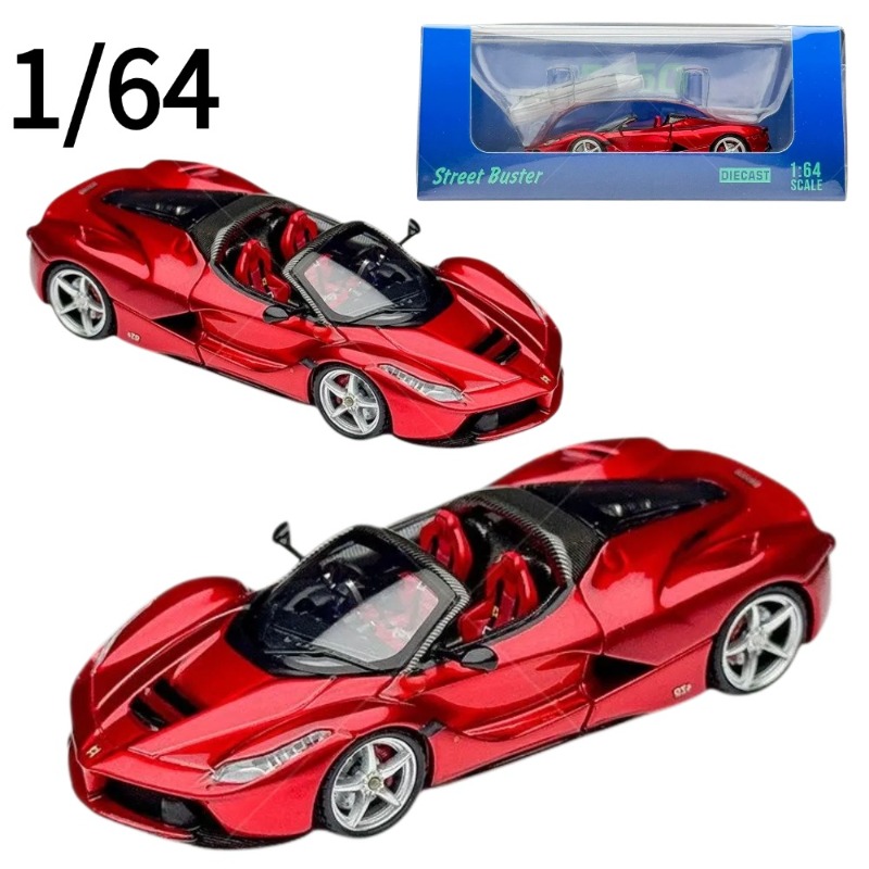 Die Cast Car 1 64 - 스트리트 버스터 다이캐스트 1:64 스케일 라페라리