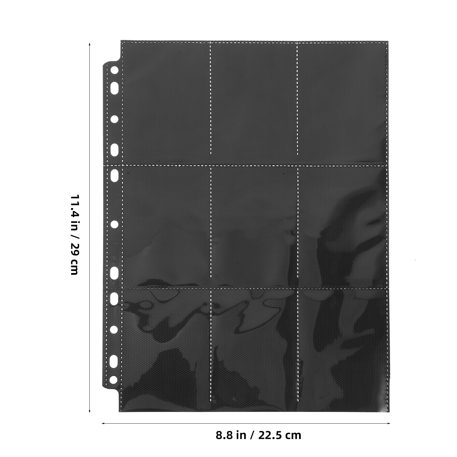 10매 투명 PVC 양면 카드 바인더 슬리브, 18포켓 - Trading Card Binder 리뷰 및 가격