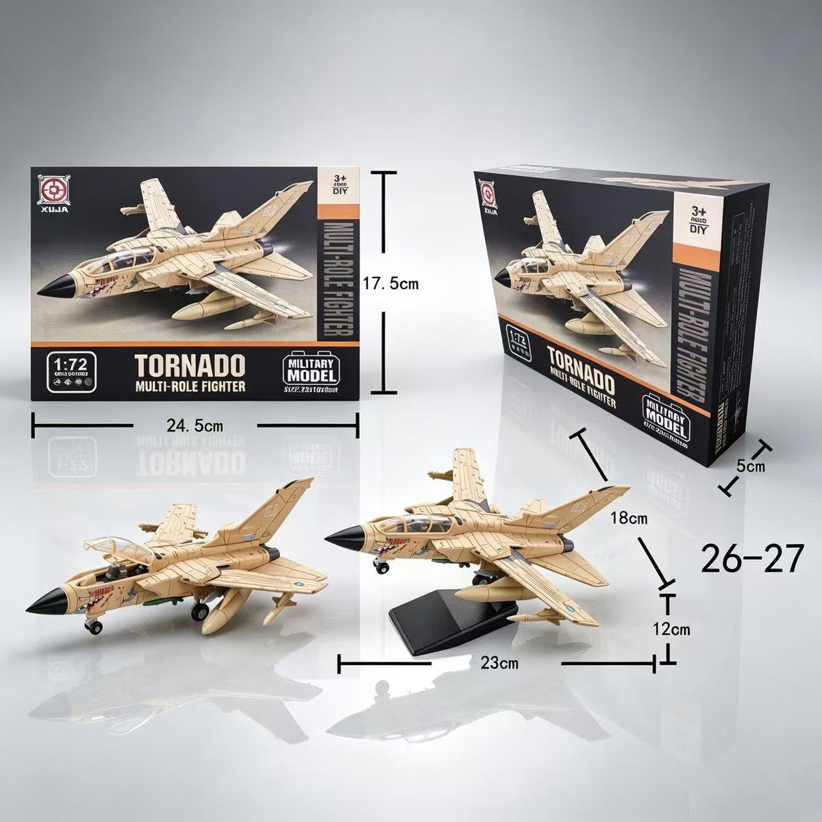새로운 1:72 스케일 ABS 소재의 토네이도 다목적  - Model Airplane Plastic 리뷰 및 가격