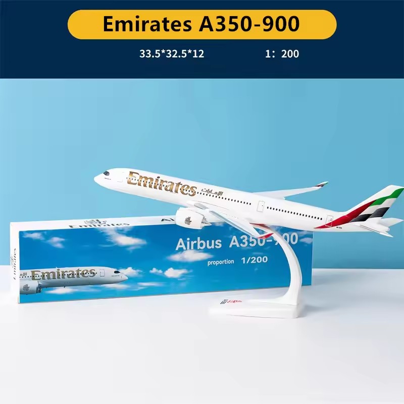 새로운 1/200 스케일 A350-900 UAE 에미레 - Model Airplane Plastic 리뷰 및 가격