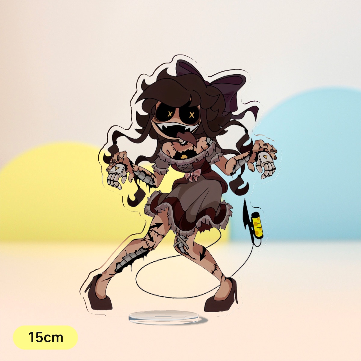게임 애니메이션 살인 드론 시즌 1, 15cm Uzi  - Action Figure Stand 리뷰 및 가격
