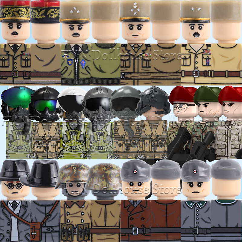 현대 군사 미국 군인 액션 피규어 액세서리 조립 블록  - Lego Minifigure Holder 리뷰 및 가격