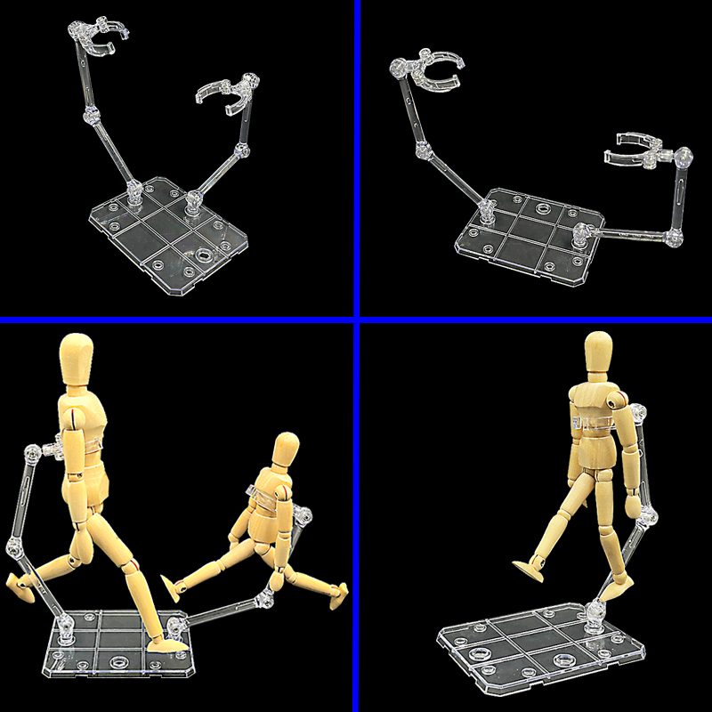 수제 HG 모델 로봇 브래킷 모델 장난감 거치대, 유연 - Action Figure Stand 리뷰 및 가격