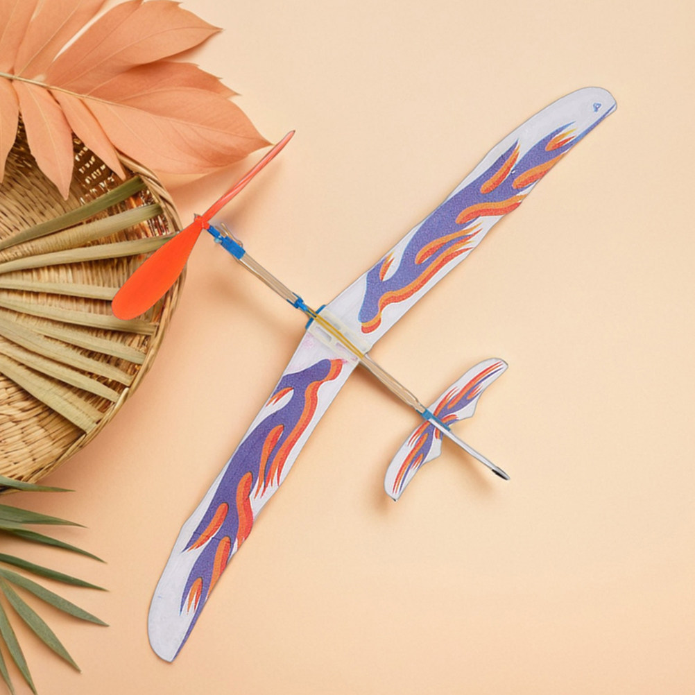 어린이용 DIY 글라이더 비행기 모형 4개 세트, 고무 - Model Airplane Plastic 리뷰 및 가격
