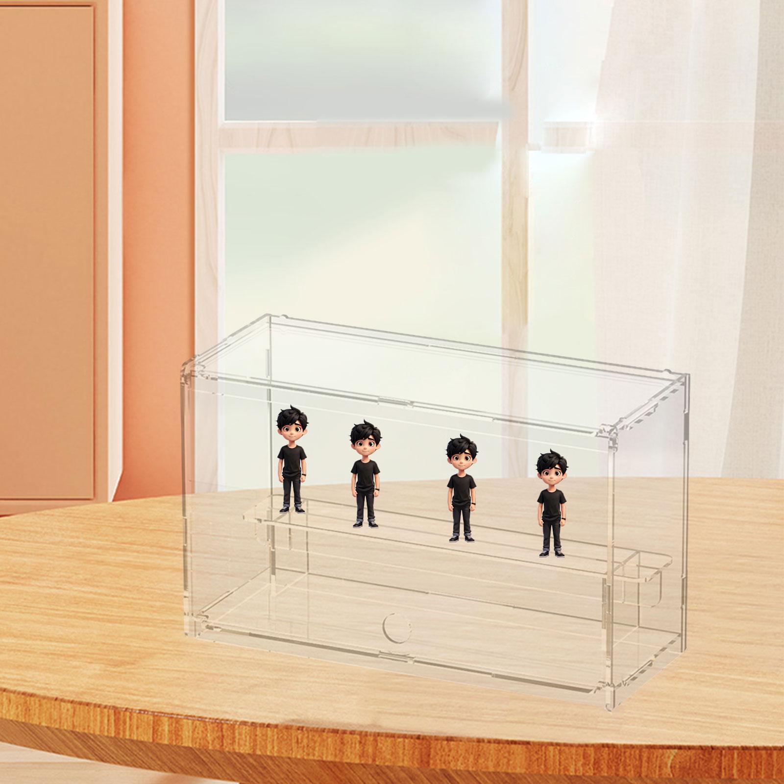 투명 디스플레이 케이스 모델 디스플레이 케이스 선반 액 - Action Figure Stand 리뷰 및 가격
